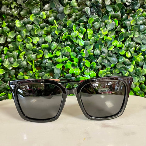 Madison Black Polarized Sunglasses