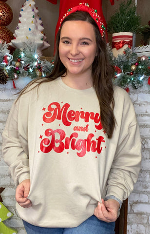 Merry & Bright Sweatshirt