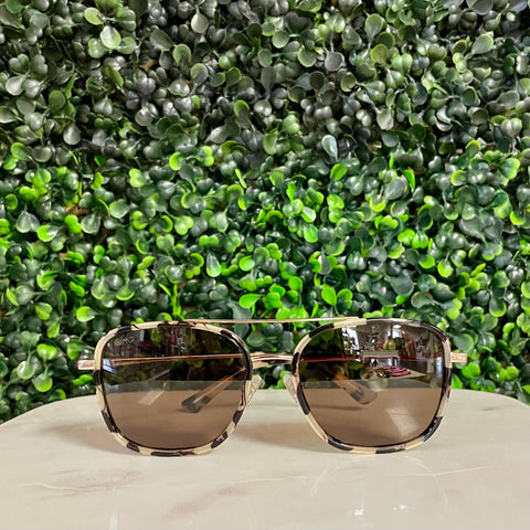 Gia Polarized Tortoise Sunglasses