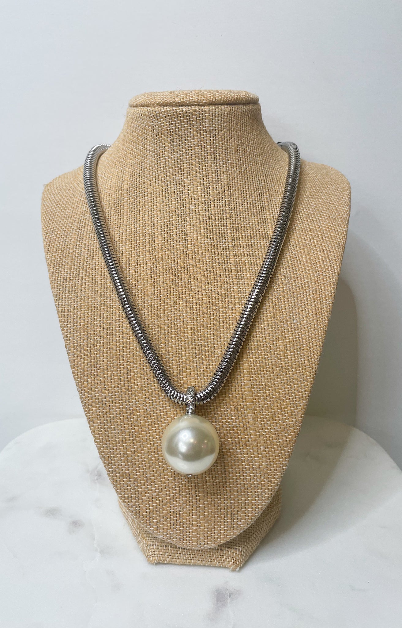 Pearl Drop Necklace