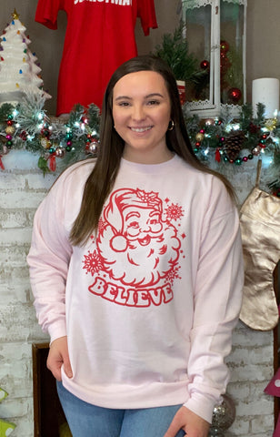 Believe Santa Sweatshirt