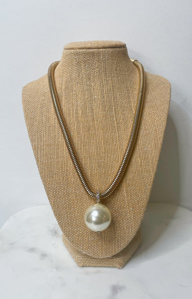 Pearl Drop Necklace