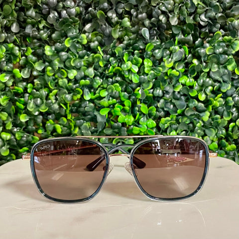 Gia Polarized Blue Sunglasses
