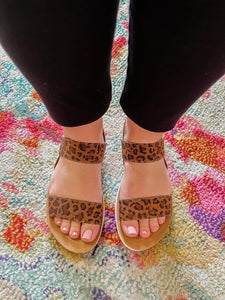 Ella Leopard Sandals