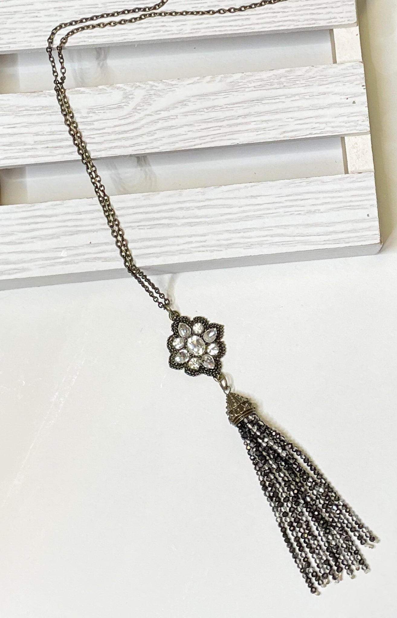 Diamond Stone Tassel