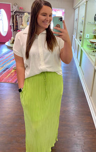 Lime Bodre Bliss Skirt