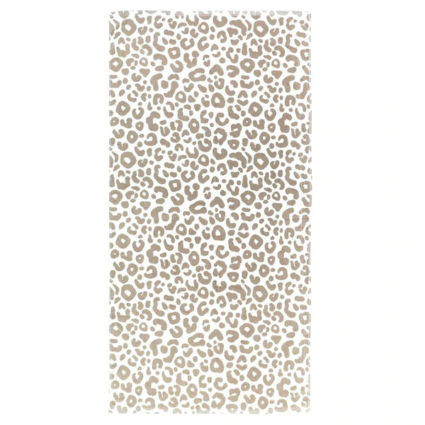 Natural Leopard Towel