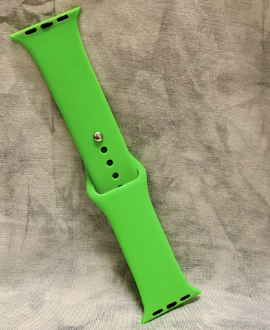 Neon Green Silicone Watch Band
